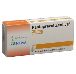 PANTOPRAZOL Zentiva cpr pell 20 mg 60 pce