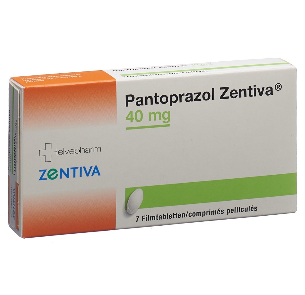 PANTOPRAZOL Zentiva cpr pell 40 mg 7 pce PANTOPRAZOL Zentiva cpr pell 40 mg 7 pce