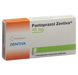 PANTOPRAZOL Zentiva cpr pell 40 mg 7 pce