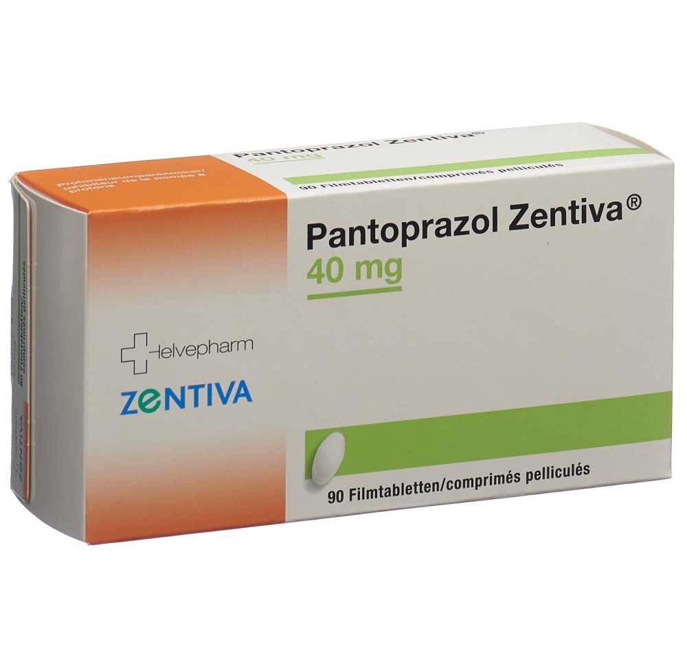 PANTOPRAZOL Zentiva cpr pell 40 mg 90 pce PANTOPRAZOL Zentiva cpr pell 40 mg 90 pce