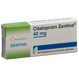 CITALOPRAM Zentiva cpr pell 40 mg 28 pce