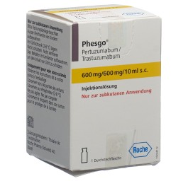 PHESGO sol inj 600mg/600mg flac 10 ml