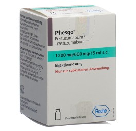 PHESGO sol inj 1200mg/600mg flac 15 ml