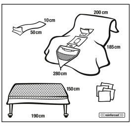 FOLIODRAPE Protect Set-Urologie II 8 pce