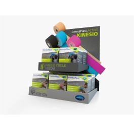 DERMAPLAST Active Kinesiotape display 21 ass 10pce