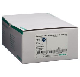 STERICAN Safety G23 0.6x40mm bleu 100 pce