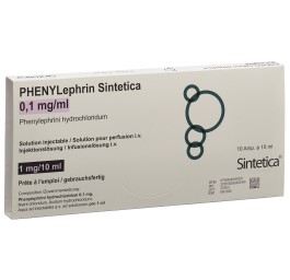 PHENYLEPHRIN Sintetica 1 mg/10ml 10 amp 10 ml