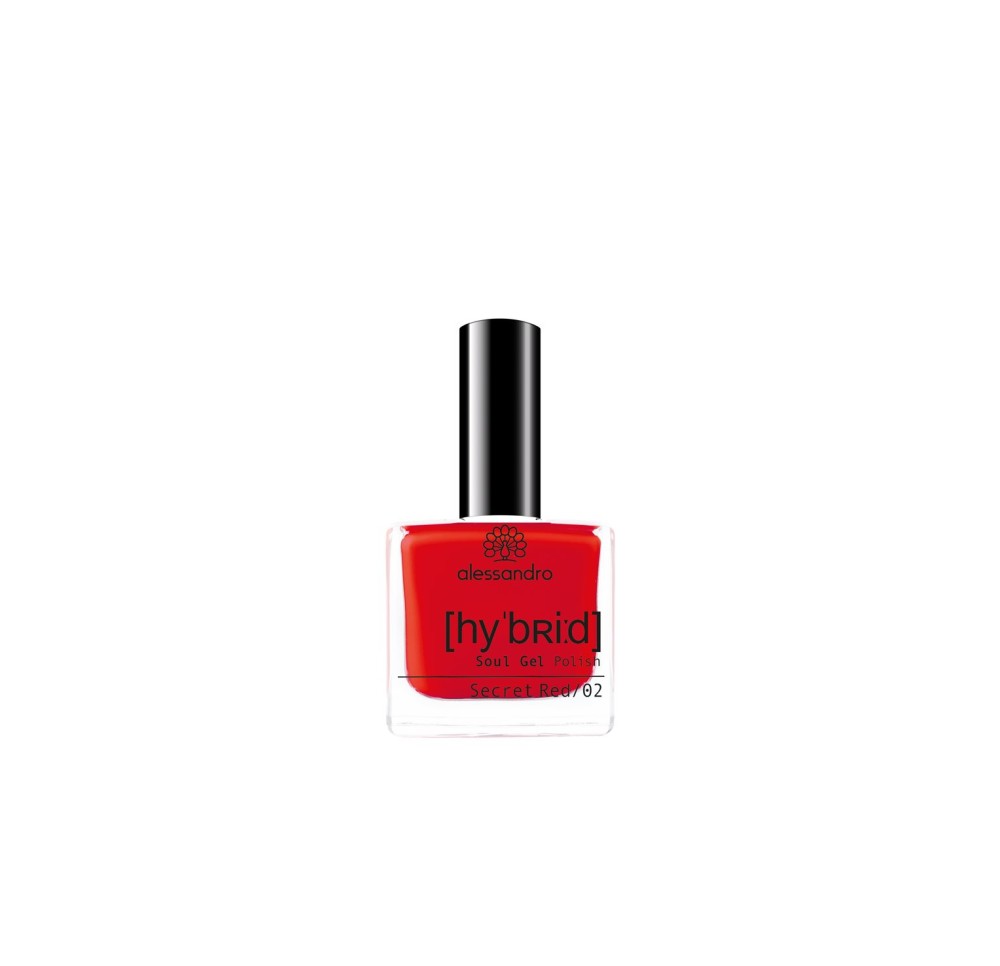 ALESSAN Hybrid Soul Gel Polish Secret Red