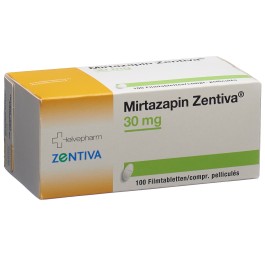MIRTAZAPIN Zentiva cpr pell 30 mg 100 pce