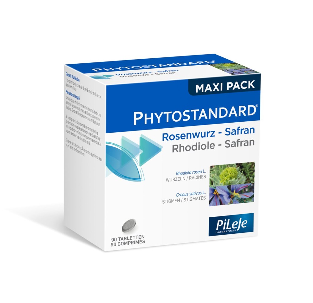 PHYTOSTANDARD rhodiole-safran cpr 90 pce