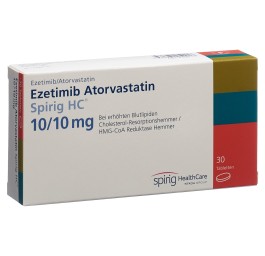 EZETIMIBE Atorvast Spirig HC cpr 10mg/10mg 30 pce