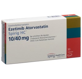 EZETIMIBE Atorvast Spirig HC cpr 10mg/40mg 30 pce
