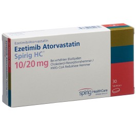 EZETIMIBE Atorvast Spirig HC cpr 10mg/20mg 30 pce