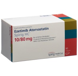 EZETIMIBE Atorvast Spirig HC cpr 10mg/80mg 90 pce
