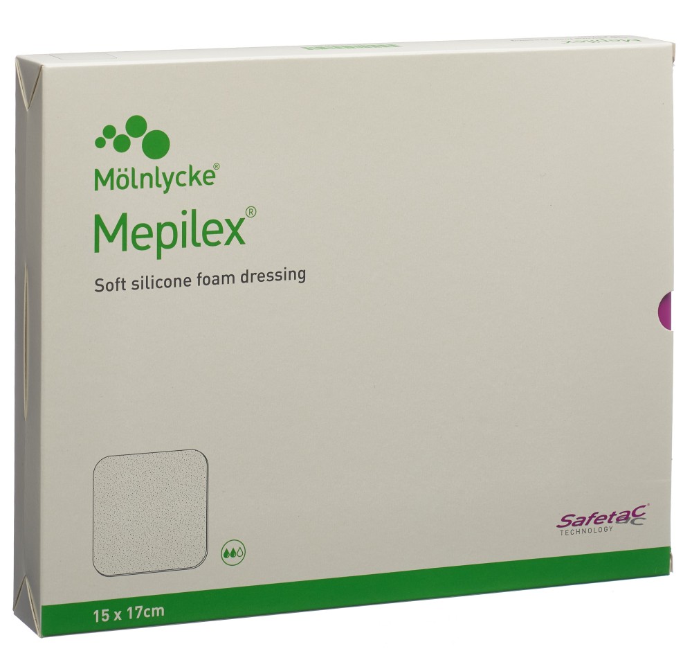 MEPILEX pans hydrocel Safetac 15x17cm si nou 5 pce