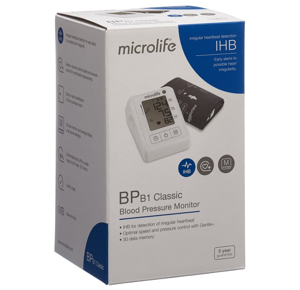 MICROLIFE tensiomètre B1 classic MICROLIFE tensiomètre B1 classic