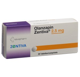 OLANZAPIN Zentiva cpr 2.5 mg 28 pce