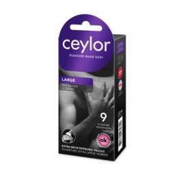 CEYLOR Large préservatif 9 pce