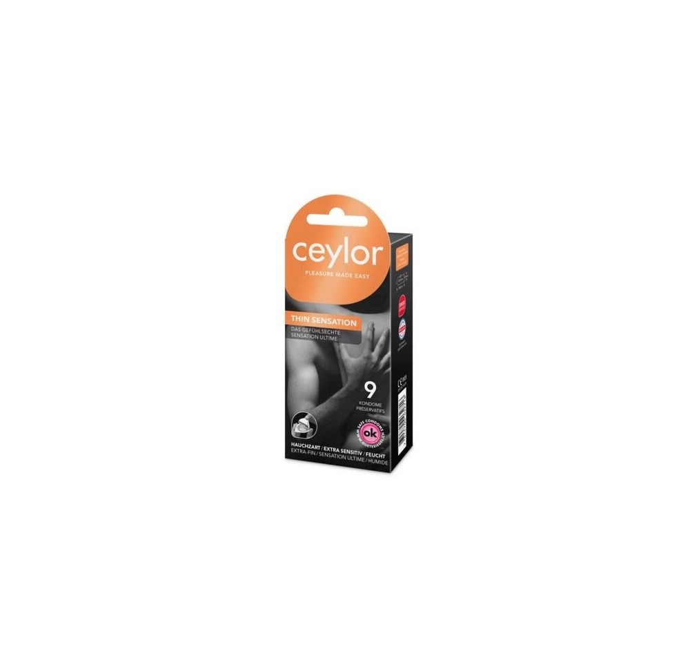 CEYLOR Thin Sensation préservatif 9 pce