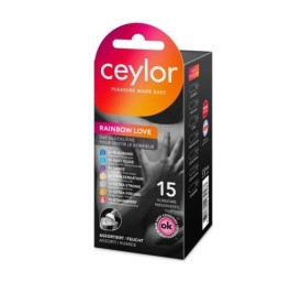 CEYLOR Rainbow Love préservatif 15 pce