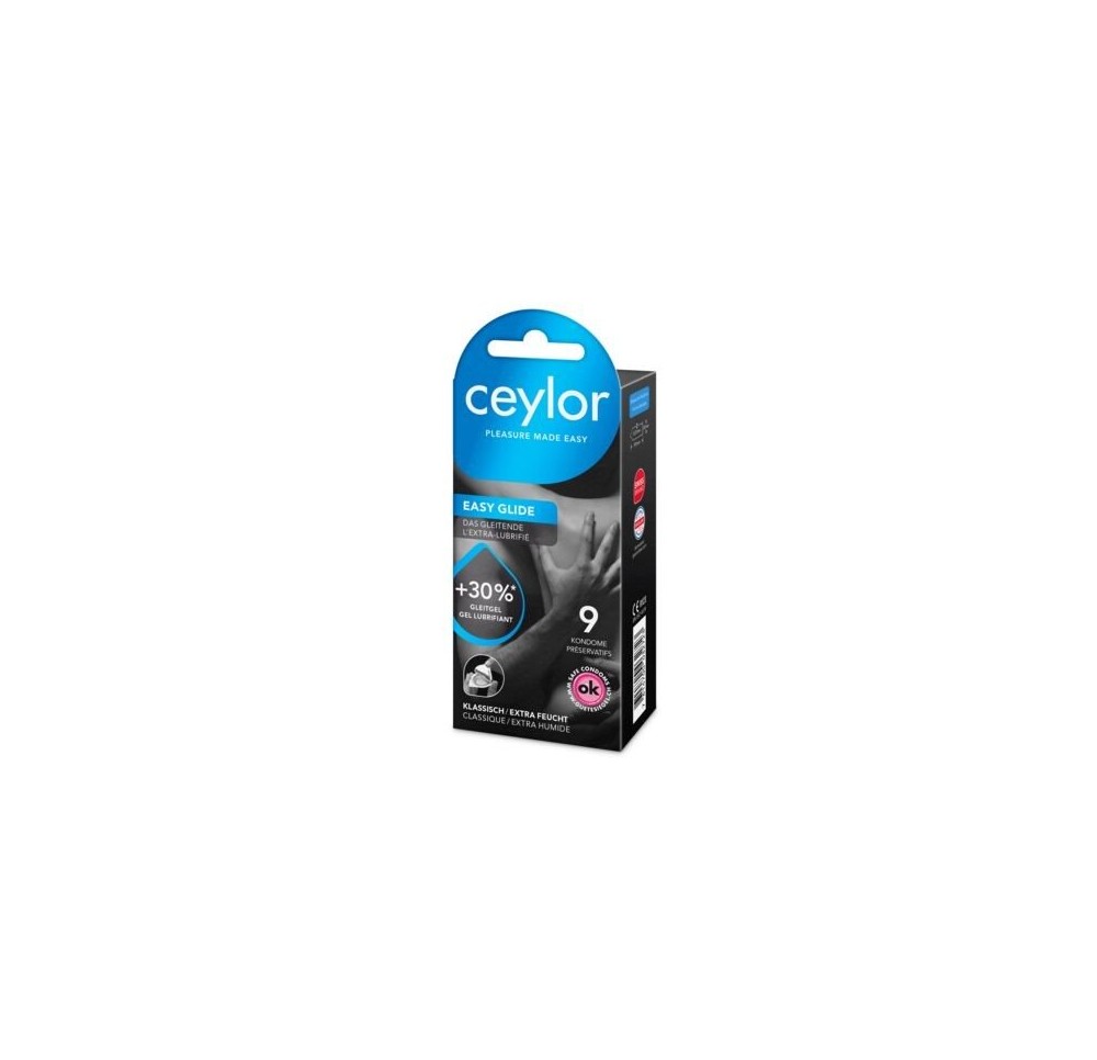 CEYLOR Easy Glide préservatif 9 pce