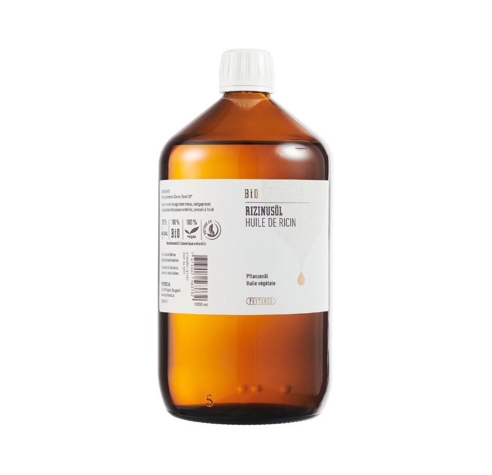 PHYTOMED Huile de ricin bio fl 1000 ml