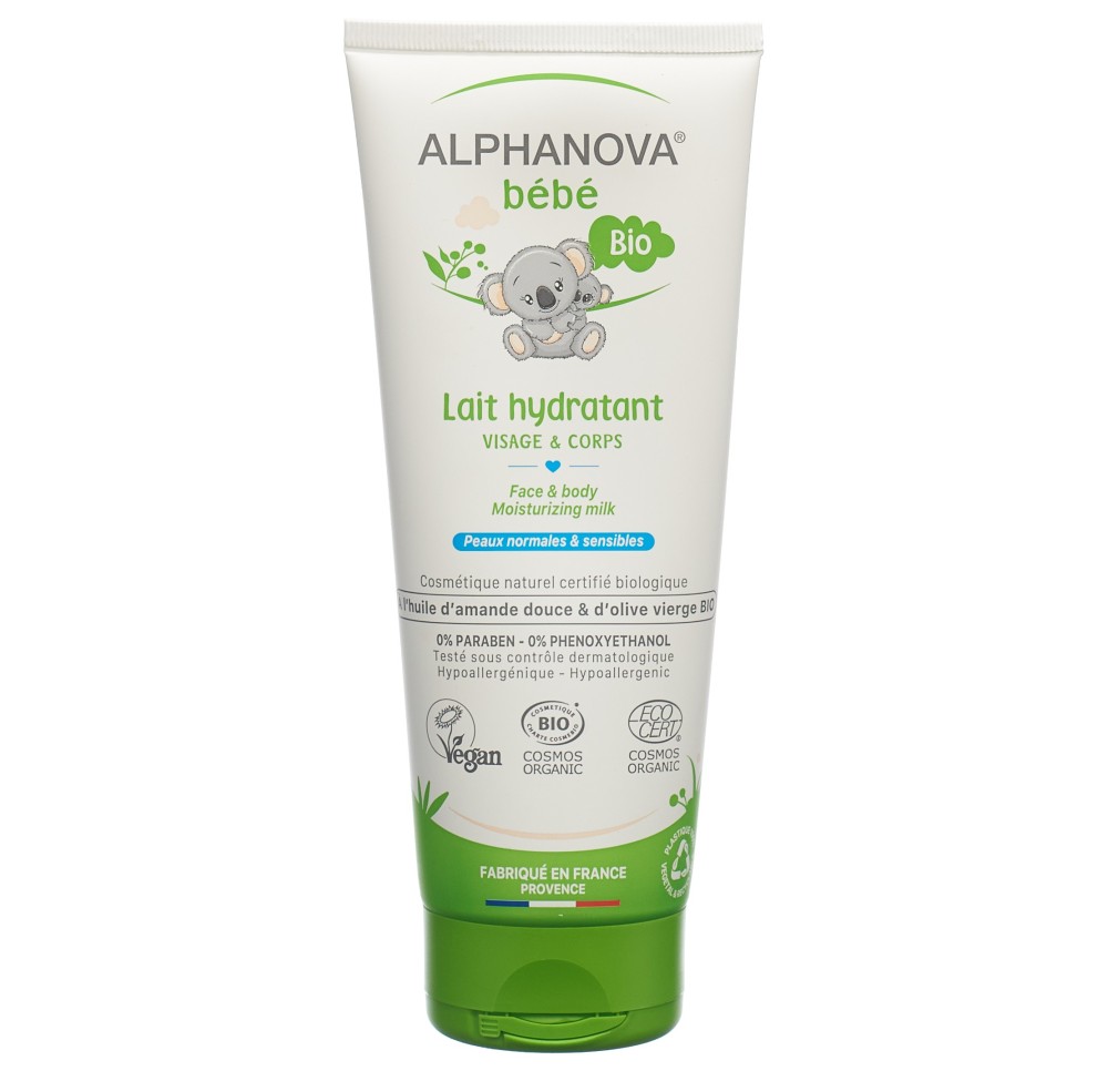 ALPHANOVA BB lait hydratant corps&visage 200 ml ALPHANOVA BB lait hydratant corps&visage 200 ml