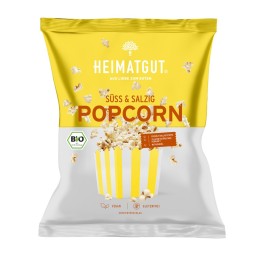 HEIMATGUT Popcorn sucré et salé bio sach 90 g
