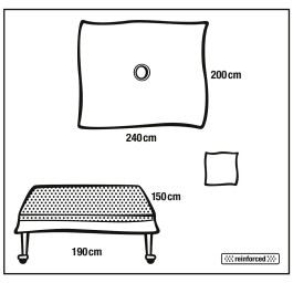 FOLIODRAPE Protect Set petites Intervens I 8 pce
