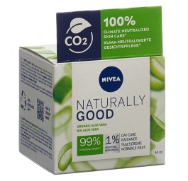NIVEA crème jour naturally good aloe bio 50 ml