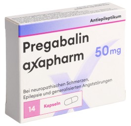 PREGABALINE axapharm caps 50 mg 14 pce