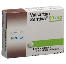 VALSARTAN Zentiva cpr pell 80 mg 28 pce