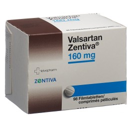 VALSARTAN Zentiva cpr pell 160 mg 98 pce