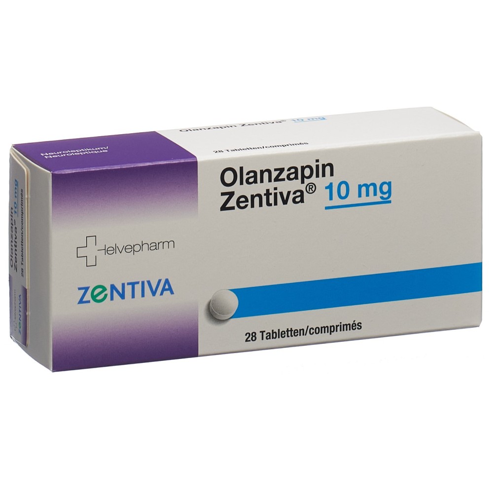 OLANZAPIN Zentiva cpr 10 mg 28 pce OLANZAPIN Zentiva cpr 10 mg 28 pce