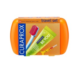 CURAPROX travel set orange