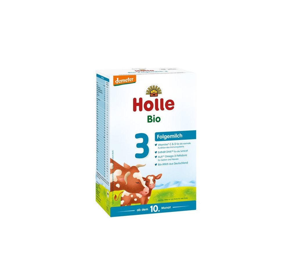 HOLLE lait de suite 3 bio (nouveau) 600 g HOLLE lait de suite 3 bio (nouveau) 600 g