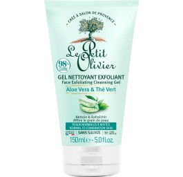 LE PETIT OLIVIER nettoyant exfo aloe&thé ve 150 ml