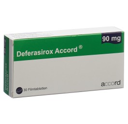 DEFERASIROX Accord cpr pell 90 mg 30 pce