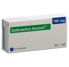DEFERASIROX Accord cpr pell 180 mg 30 pce
