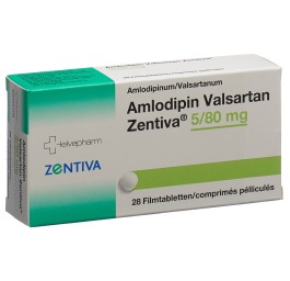 AMLODIPIN VALSARTAN Zentiva cpr pell 5/80 28 pce