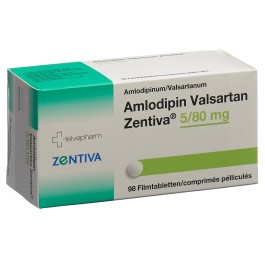 AMLODIPIN VALSARTAN Zentiva cpr pell 5/80 98 pce