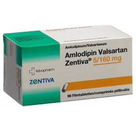 AMLODIPIN VALSARTAN Zentiva cpr pell 5/160 98 pce