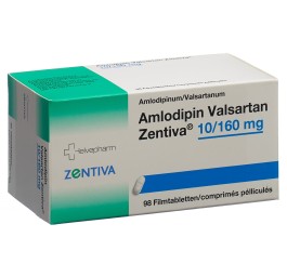 AMLODIPIN VALSARTAN Zentiva cpr pell 10/160 98 pce
