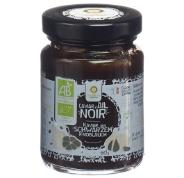 GAIHAMSA caviar d'ail noir bio verre 90 g