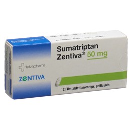 SUMATRIPTAN Zentiva cpr pell 50 mg 12 pce