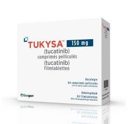 TUKYSA cpr pell 150 mg 84 pce