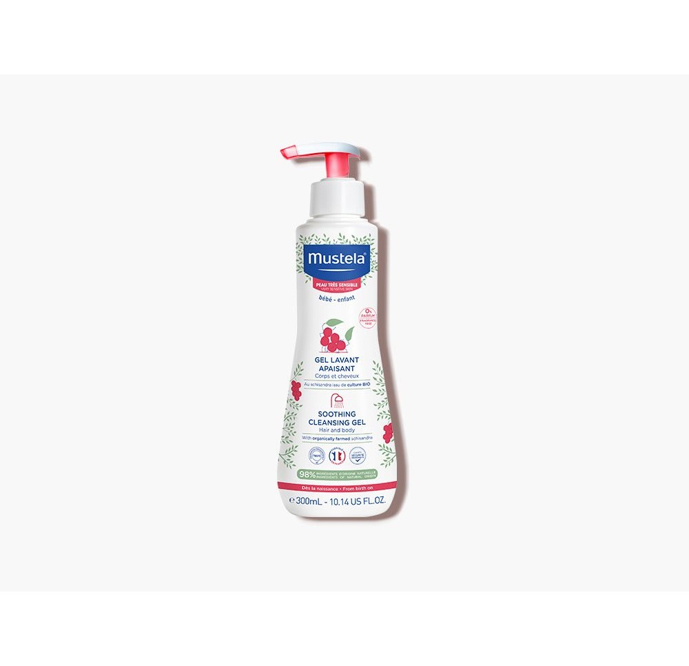 MUSTELA Gel lavant apaisant fl 300 ml