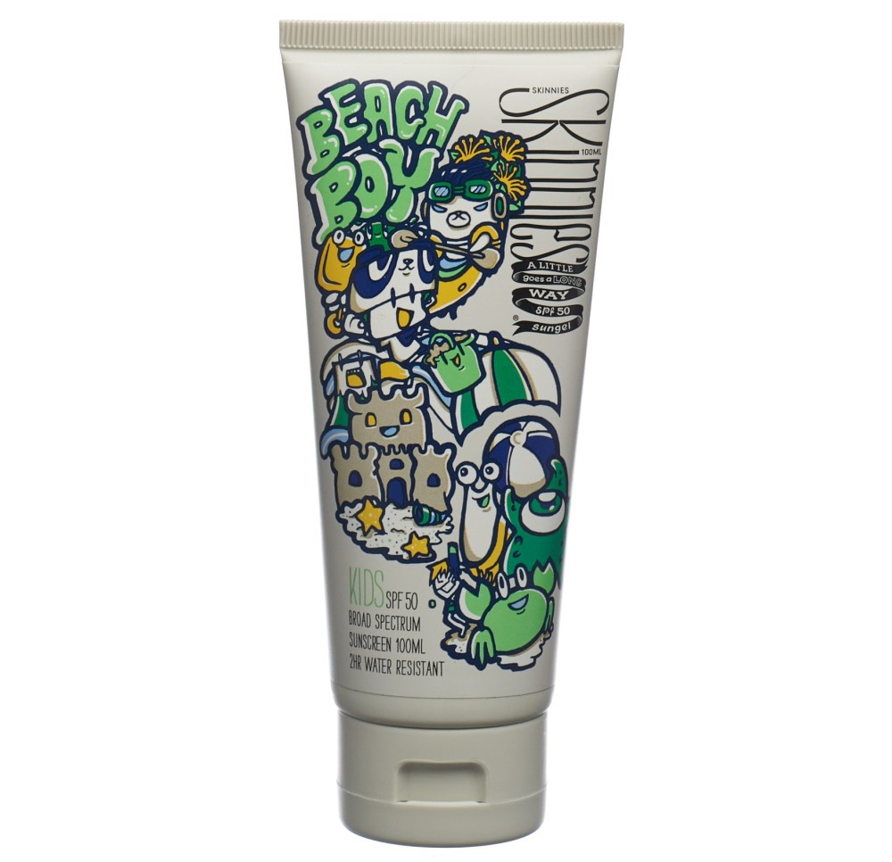 SKINNIES Gel Solaire Kids Beach Boy SPF50 100 ml SKINNIES Gel Solaire Kids Beach Boy SPF50 100 ml