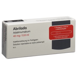 ABRILADA sol inj 40 mg/0.8ml stylo pré 0.8 ml