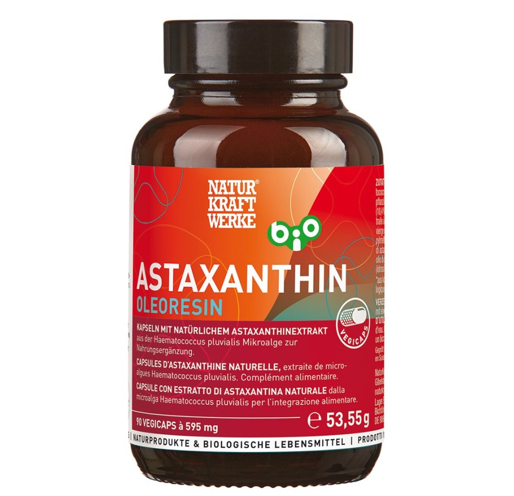 NATURKRAFTWERKE Astaxanthin vegicaps bio 90 pce NATURKRAFTWERKE Astaxanthin vegicaps bio 90 pce
